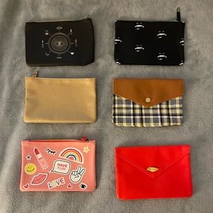 Cosmetic bags bundle